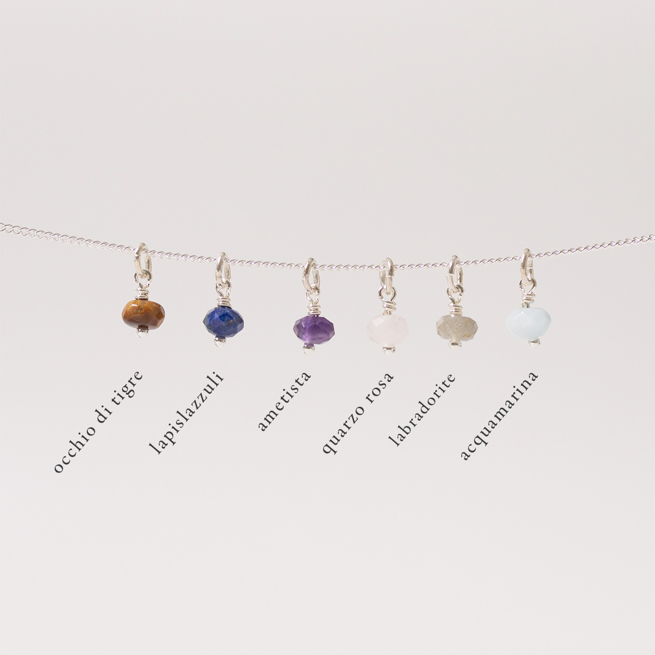Chiama Angeli Kali segno zodiacale argento